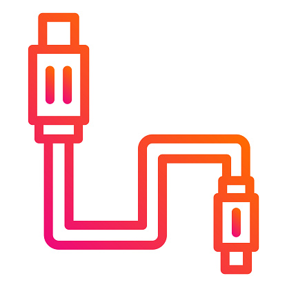 Cable Vector Icon Design Illustration