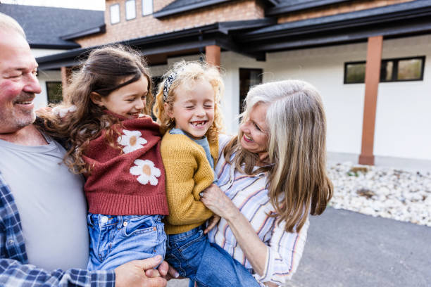 istock Grandparents enjoy having granddaughters visit 2149995268