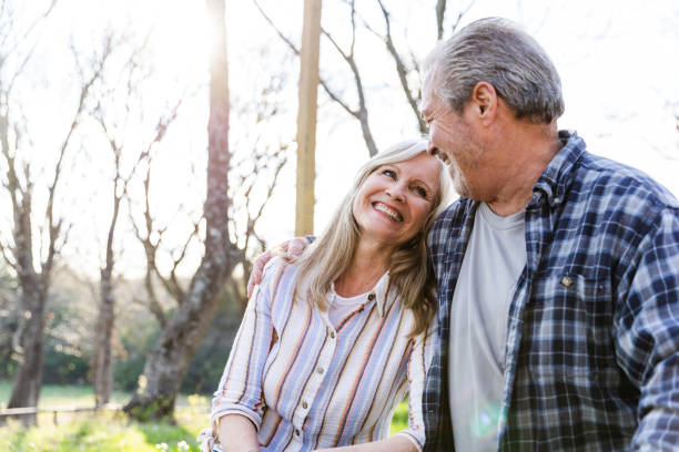 istock Retired couple enjoys spending time outdoors together 2149995270