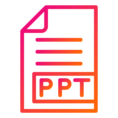 PPT Vector Icon Design Illustration