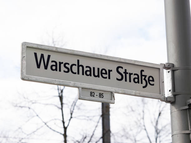 istock Warschauer Strasse Street Sign in Berlin 2150006870