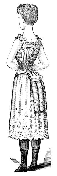 istock 1890s Victorian Fashion, Ladies Pullman Style Bustle - 19th Century 2150009742