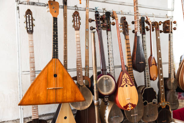 istock A variety of Asian stringed musical instruments 2150011087