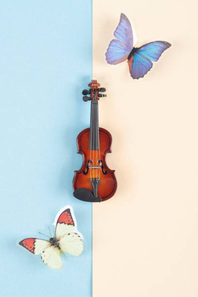 istock Violin and butterflies 2150017335