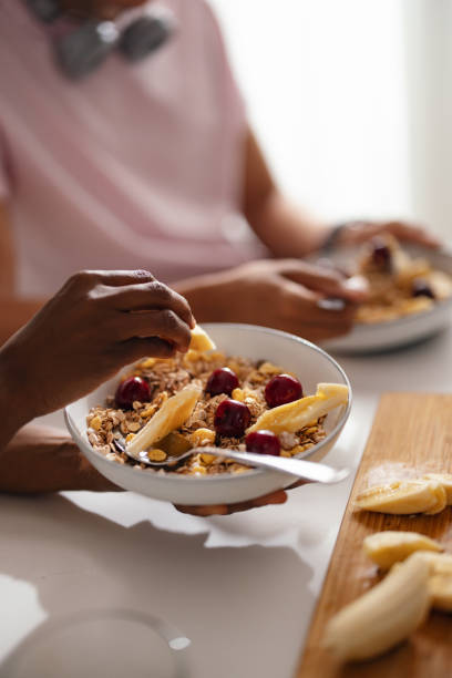 istock Mother and Son Enjoying Healthy Breakfast Together 2150019638