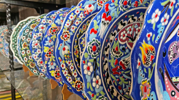 istock Traditional Turkish decorative ceramics for interior decoration. 2150029408