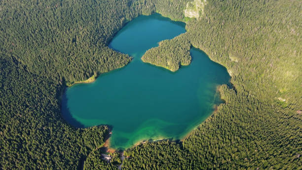 istock Famous Black Lake in Durmitor park 2150031980