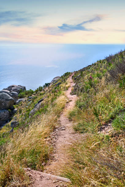 istock Mountain trails - Lion's Head and Table Mountaion 2150042449