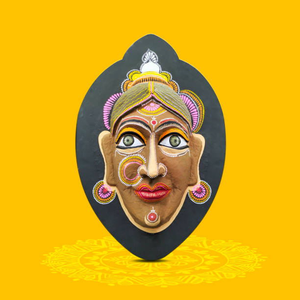 istock Bengali Traditional Paper masks with Color Background 2150046517