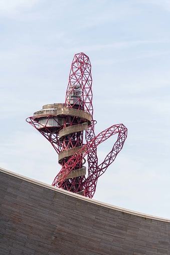 London, United Kingdom - June 17, 2022: Stratford ArcelorMittal Orbit