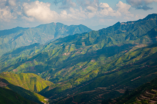 Mountains in Ta Xua