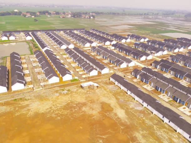 istock Housing Development in Bandung City - Indonesia 2150061046