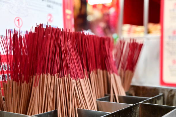 Burning incense