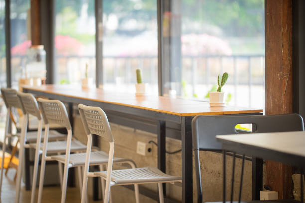istock Chair in coffee shop 2150069710