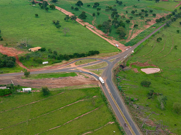 istock Itaja, Goias, Brazil 04 11 2024: Interchange on highways in Itaja 2150070359