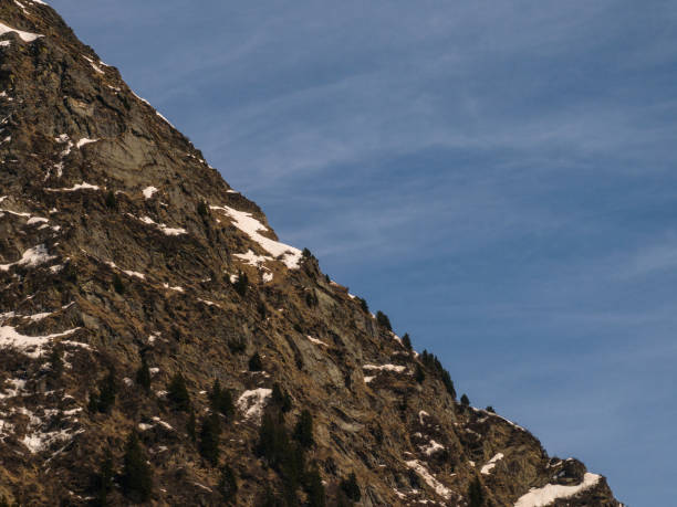 istock Alps rocky cliff up climb in Switzerland. 2150075852
