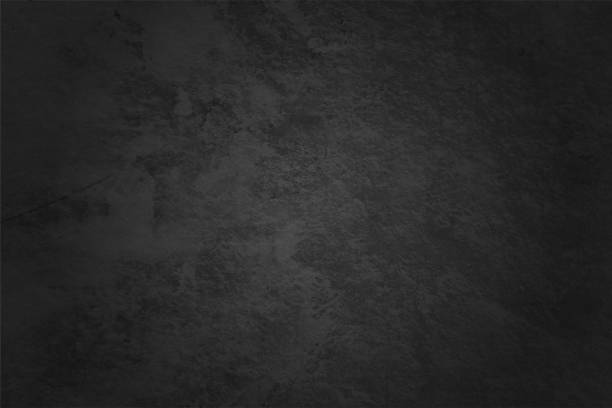 strukturierter effekt, leerer, schwarzer, zerkratzter, verwitterter, weiß getünchter wand, horizontaler, rustikaler vektorhintergrund mit subtiler rauer textur wie zerknittertem, zerknittertem papier oder einer abgewetzten verputzten wand - erodiert stock-grafiken, -clipart, -cartoons und -symbole