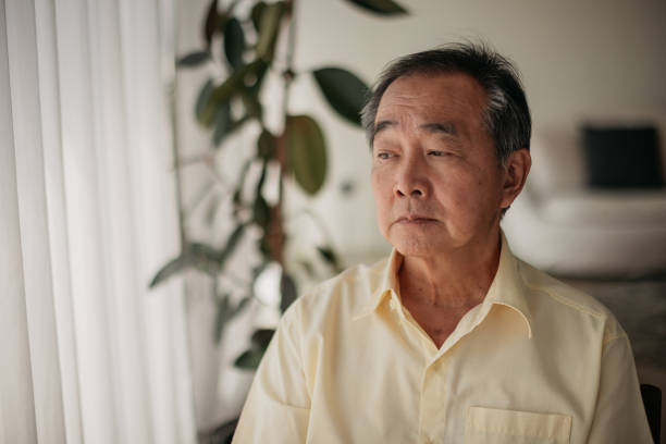 istock Portrait of a pensive senior man 2150080636