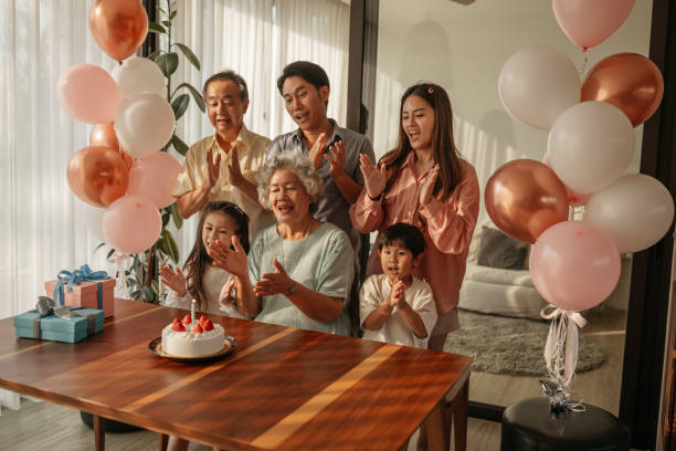 istock Family birthday celebration 2150081164