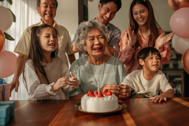 istock Family birthday celebration 2150081194