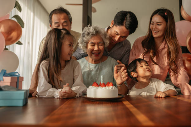 istock Family birthday celebration 2150081318