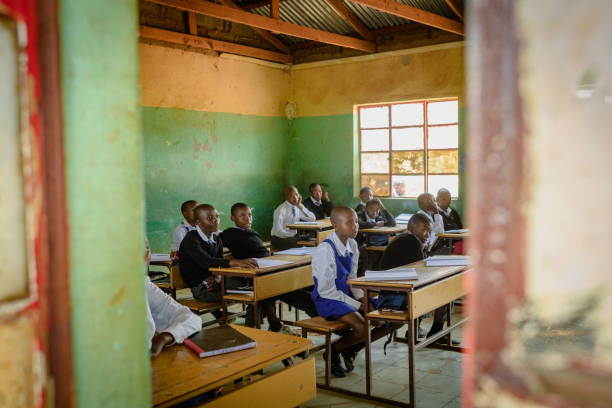 istock Outside view into African Secondary education in rural setting 2150085926