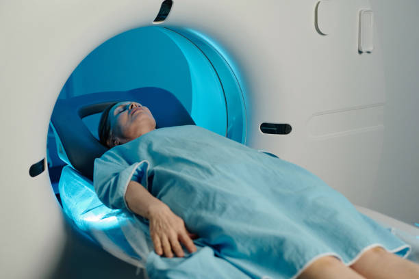 istock Mature Woman Having CT Scan Procedure 2150086309
