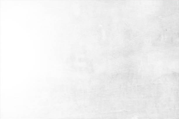 Light grey and white gradient coloured textured effect old faded blank empty plain horizontal scuffed vector background with smudged abstract grunge texture like rough rustic plastered whitewashed wall Light grey and white gradient coloured textured effect old faded blank empty plain horizontal scuffed vector background with smudged abstract grunge texture like plastered whitewashed wall . Can be used as wallpapers, textures templates and abstract modern designs. white color stock illustrations