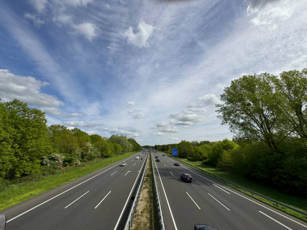 istock German autobahn highway on a sunny day 2150089037