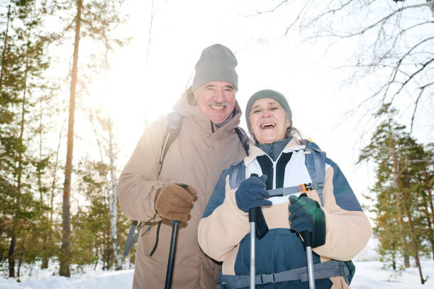 istock Happy Senior Tourists Smiling At Camera 2150090962