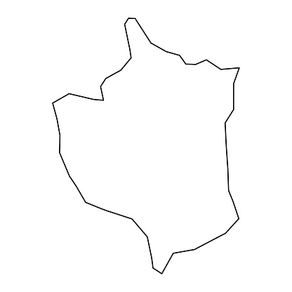 San Jose de Ocoa Province map, administrative division of Dominican Republic. Vector illustration.