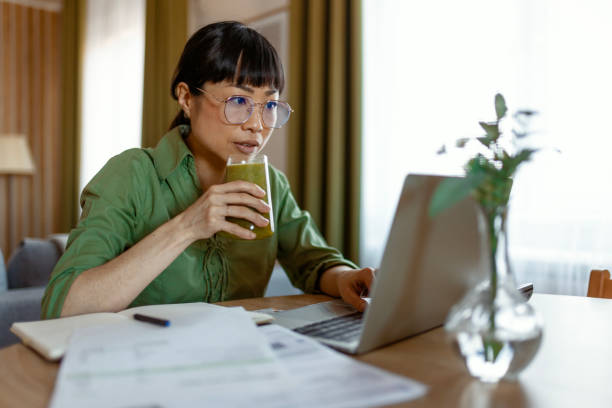 istock Home-office Asian Woman 2150098539