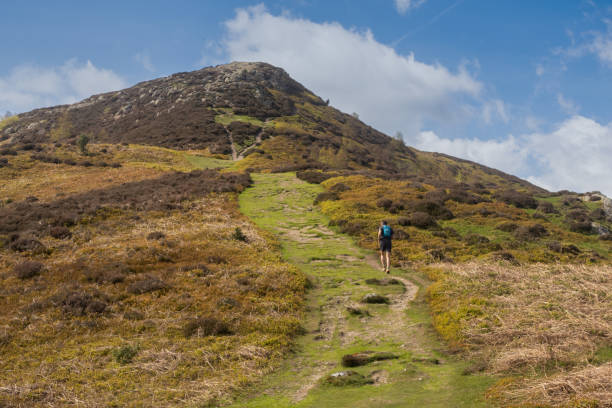 istock Hill walking on Conwy Mountain in North wales 2150103264
