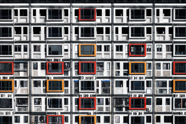 Vintage Singapore Public Housing Flats