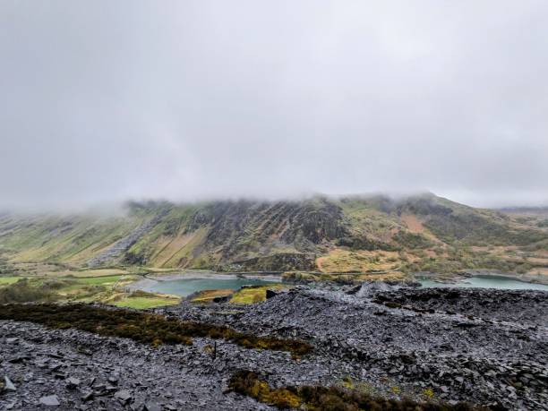 istock Exploring the abandoned Dinorwic Quarry in North Wales 2150107184