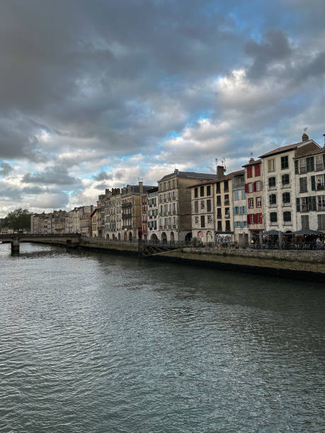 istock View of typical basque architecture on Bayonne river 2150110472
