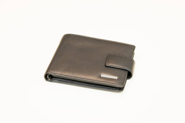 istock Leather Wallet In Black Color 2150114795