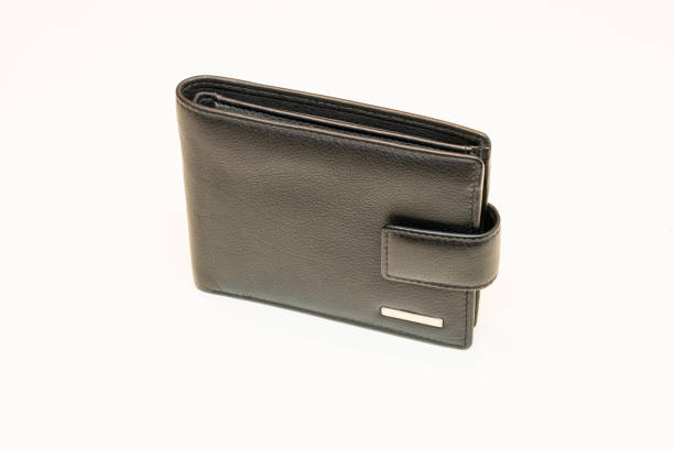 istock Leather Wallet In Black Color 2150114809