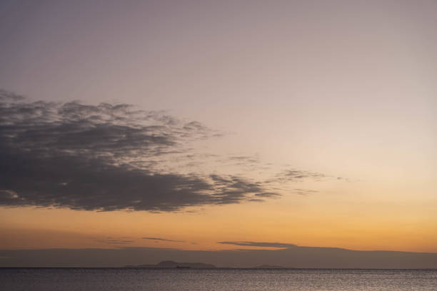 a far view mountain valley with a cargo ship at Calatagan Batangas