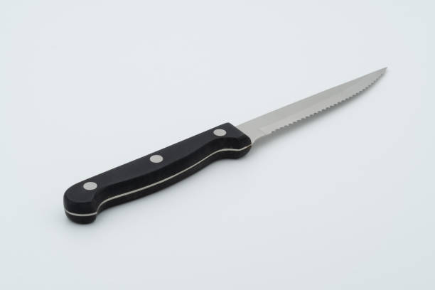 istock Knife for Steaks and Meat in Black Color 2150116968