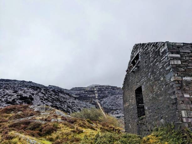 istock Exploring the abandoned Dinorwic Quarry in North Wales 2150117148