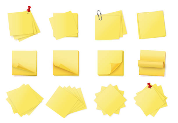 Multiple Edgepostic Notes 4,400+ Pile Of Post It Notes Stock Photos, Pictures & Royalty-Free ...