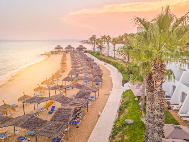 istock Landscape in a beach in Hammamet, Tunisia 2150127665