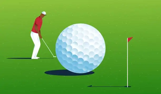 High expectations concept illustration High expectations concept illustration