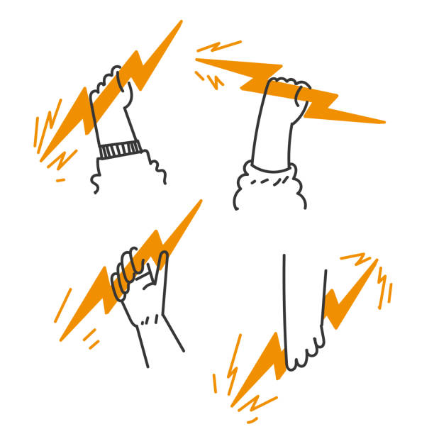 Drawing Handle Shock 100+ Symbol Danger Electric Shock Drawing Stock Illustrations, Royalty ...