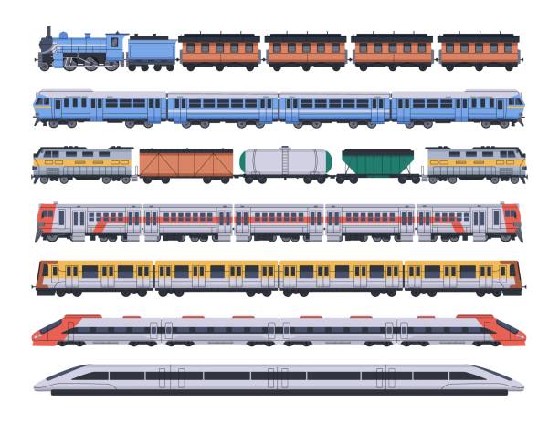 74,000+ Modern Train Stock Illustrations, Royalty-Free Vector