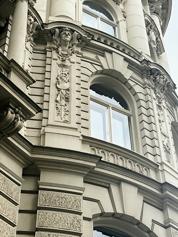 Details on a residential building in Kurfürstendamm, Berlin (3)