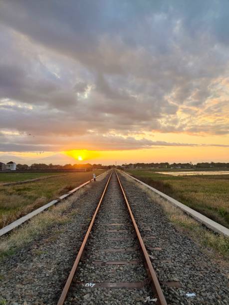istock railway track that runs from east to west 2150159963