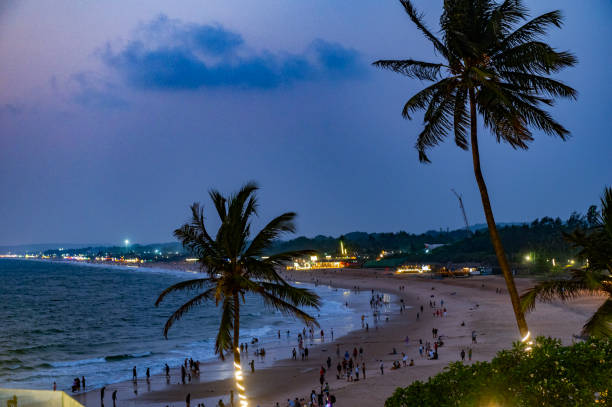 istock The Candolim Beach at dusk in North Goa, India 2150162966