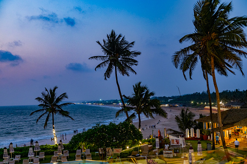 Dona Paula cape is a viewpoint in Panjim city in Goa state of India